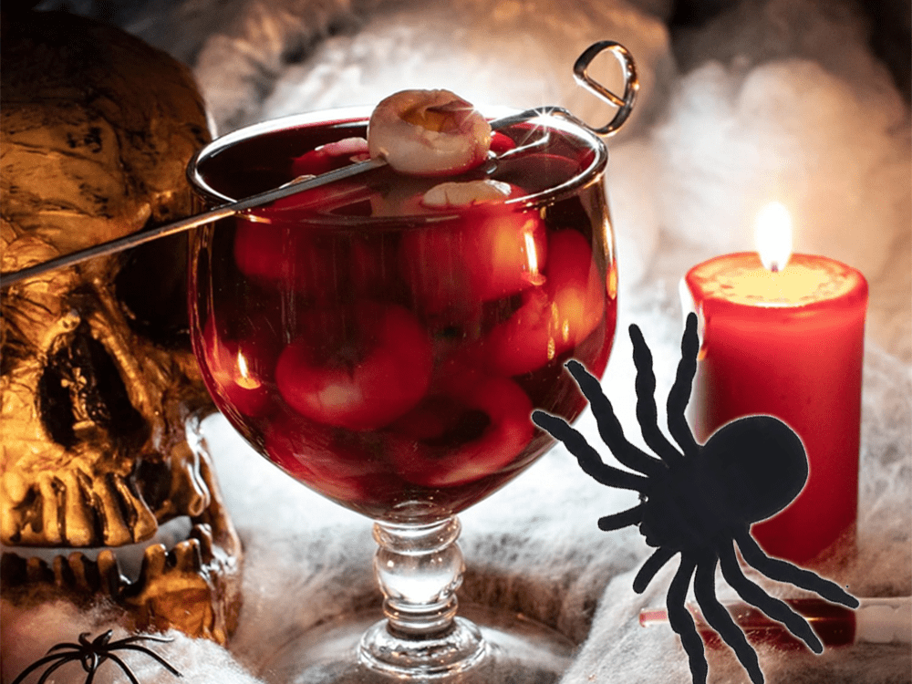 4x Spinnen Halloween Dekoration Spinne Horror gruselige Deko Set Spinne - Easy2sell - Deluxe