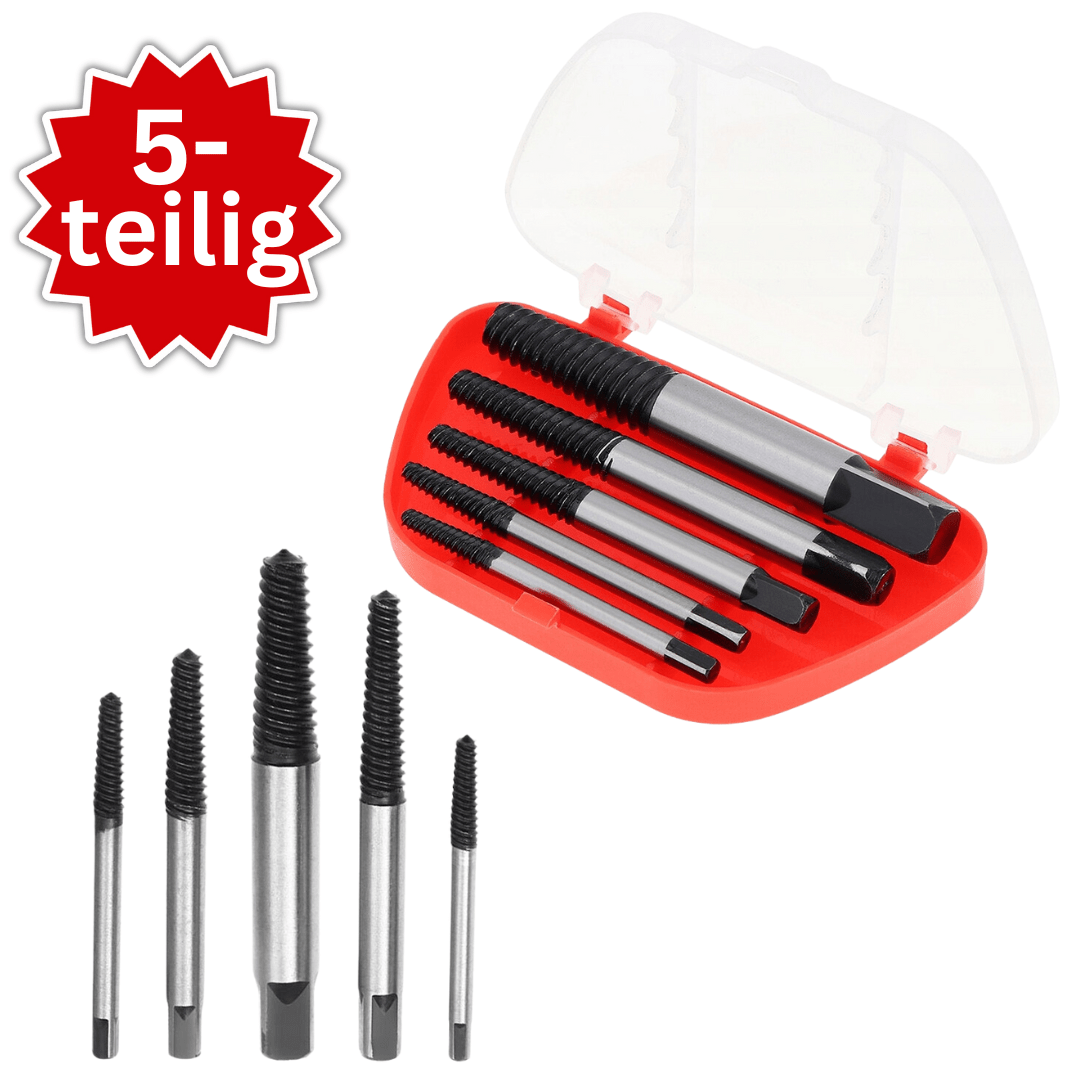 5 - teiliges Schraubenausdreher Set - Easy2sell - Deluxe