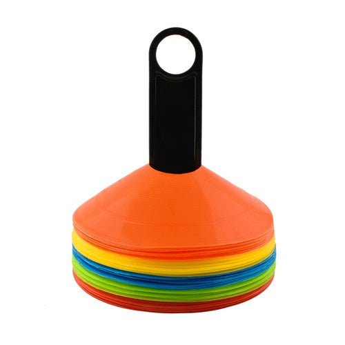 50 Trainingshütchen für präzises Training in 5 Farben - Easy2sell - Deluxe