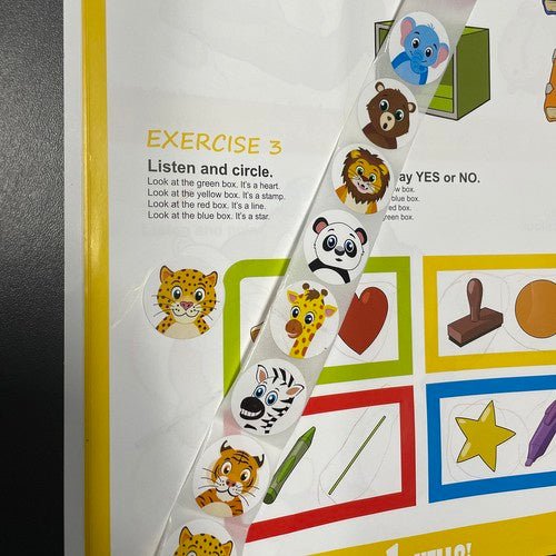 500 Motivationsaufkleber zur Verhaltensverbesserung bunt - Easy2sell - Deluxe