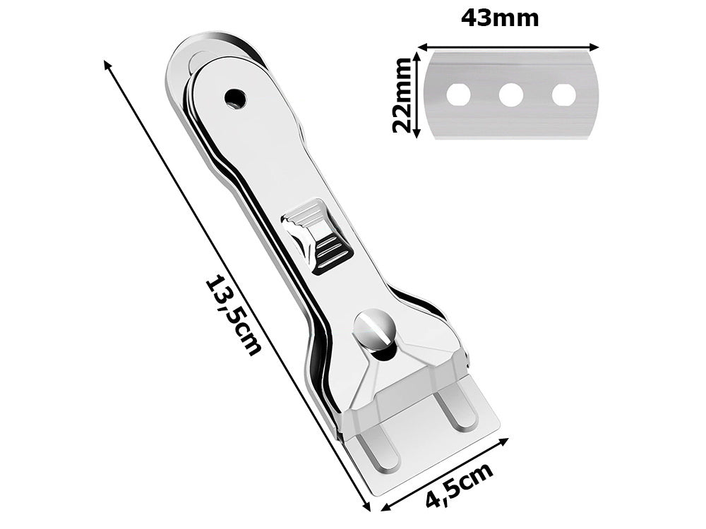 Verk 27112 Scheibenkratzer mit austauschbaren Klingen