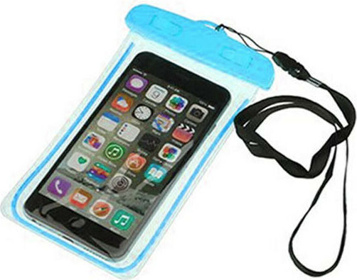 Handy Schutzhülle Handyhülle Tasche Wasserschutz-Hülle wasserfest universal Blau
