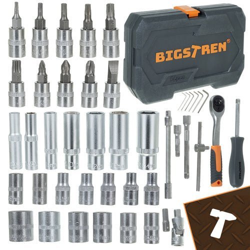 56 - teiliges Werkzeugset mit 72 - Zahn - Ratsche - Easy2sell - Deluxe