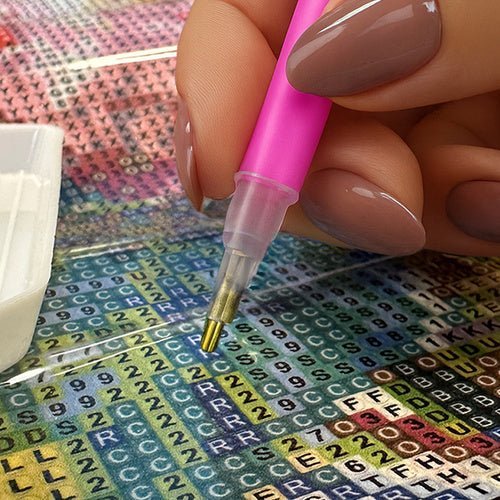 5D Diamantmalerei Set Blumenstrauß – Kreatives Mosaik Bild 30x40 cm - Easy2sell - Deluxe