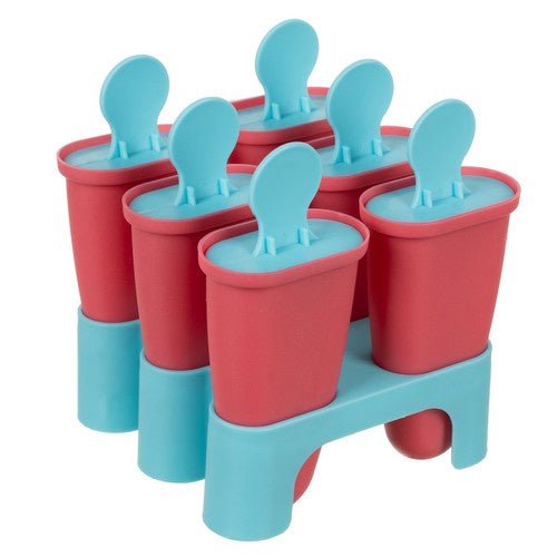 6 Eisformen mit Deckel und stabilem Stand - Easy2sell - Deluxe