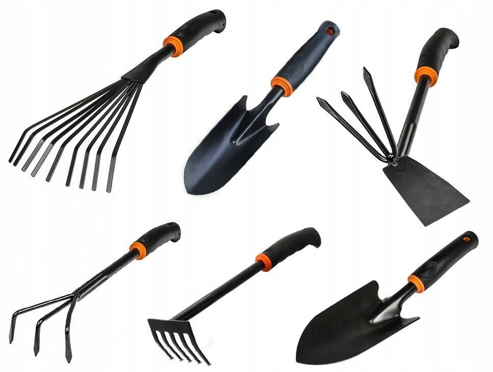 6x Gartenwerkzeug Set Pflanzset Gartengeräte Garten Kleingeräte Schaufel Kelle - Easy2sell - Deluxe