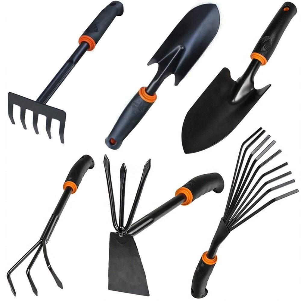 6x Gartenwerkzeug Set Pflanzset Gartengeräte Garten Kleingeräte Schaufel Kelle - Easy2sell - Deluxe