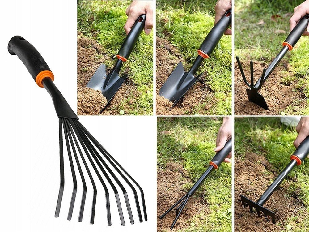 6x Gartenwerkzeug Set Pflanzset Gartengeräte Garten Kleingeräte Schaufel Kelle - Easy2sell - Deluxe