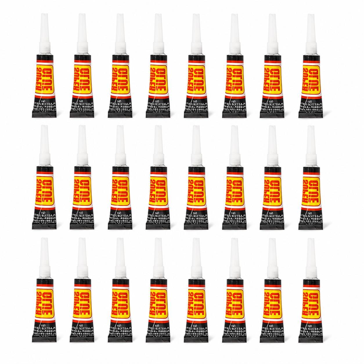 Mavendo 24x Sekundenkleber Extra Stark 3g Superkleber Schnellkleber Alleskleber Universalkleber für Metall, Kunststoff, Holz, Keramik, Gummi und Leder