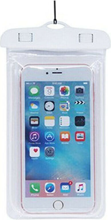 Handy Schutzhülle Handyhülle Tasche Wasserschutz-Hülle wasserfest universal Weiß
