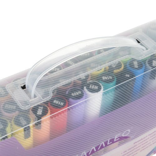 Acrylmarker Set mit 36 Farben für Steine, Glas und Kreative Projekte - Easy2sell - Deluxe