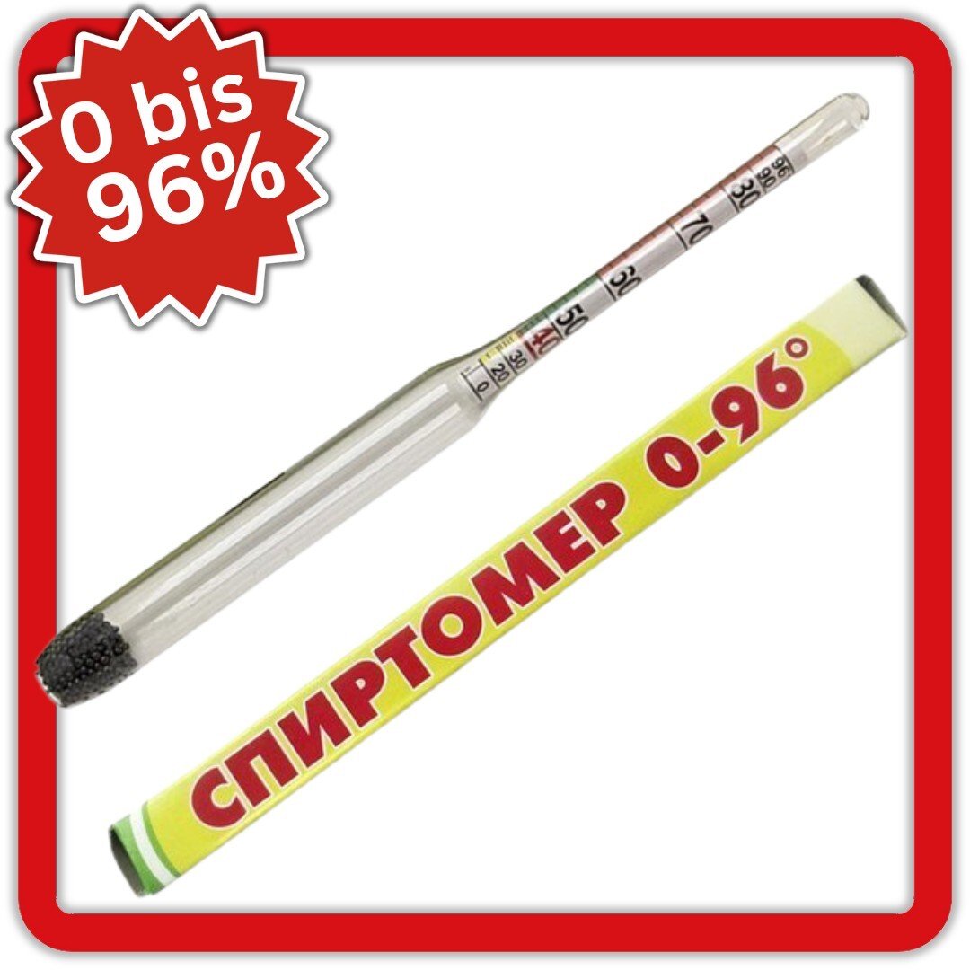 Alkoholmeter 0 - 96% Spirtometer - Easy2sell - Deluxe