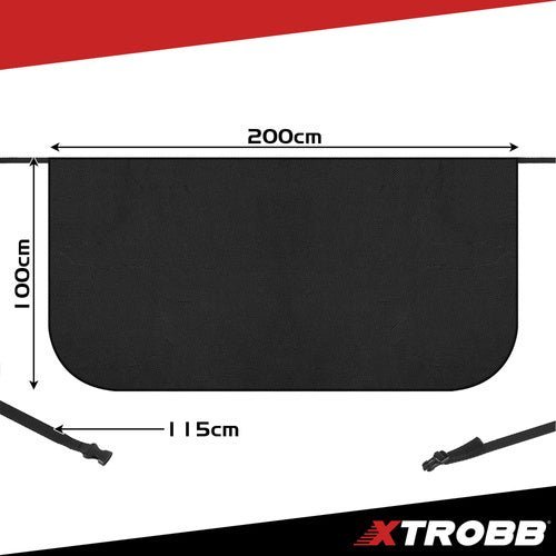 Antifrostmatte für Windschutzscheibe – XL Auto Abdeckung, 200 x 100 cm - Easy2sell - Deluxe