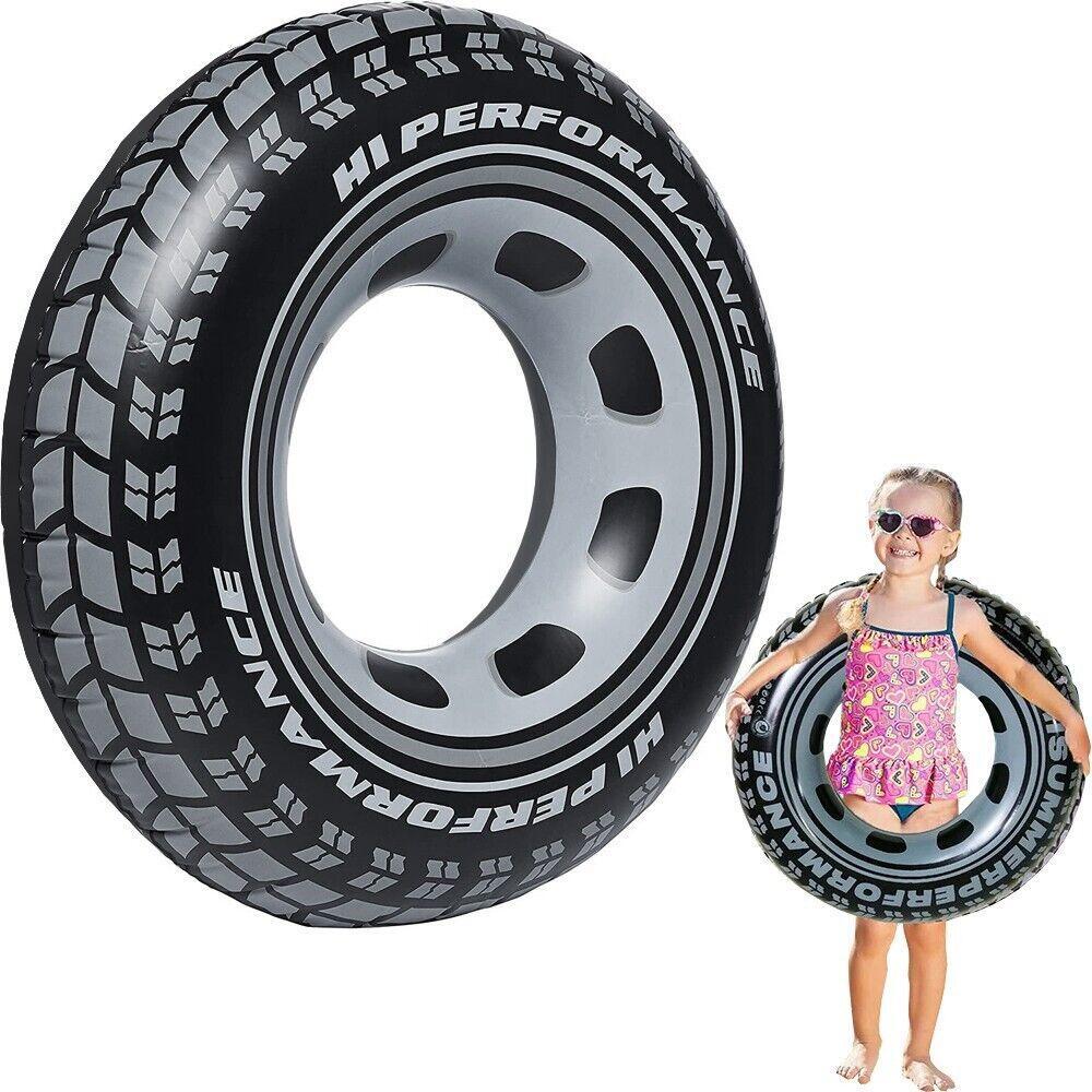 Aufblasbarer Schwimmring MonsterTruck Rad Schwimmreifen Kinder Luftmatratze 50cm - Easy2sell - Deluxe