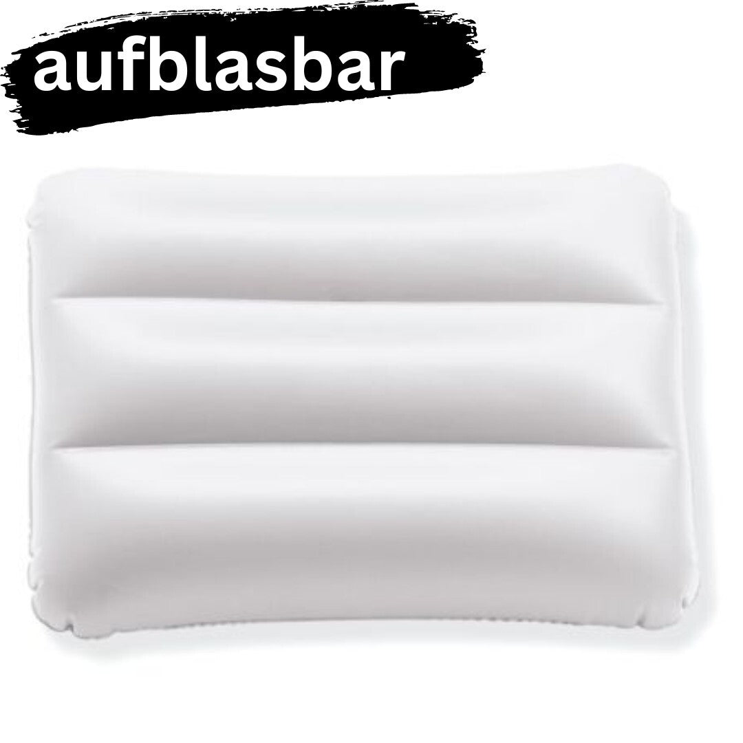 Aufblasbares Reisekissen Luftkissen Kopfkissen für Flugzeug Camping Auto Strand - Easy2sell - Deluxe
