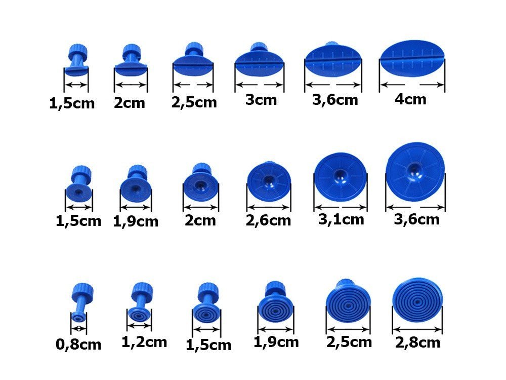 Ausbeulwerkzeug Set für KFZ - Easy2sell - Deluxe