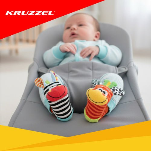 Babyrasseln - 4er - Set Kruzzel 25068 - Easy2sell - Deluxe