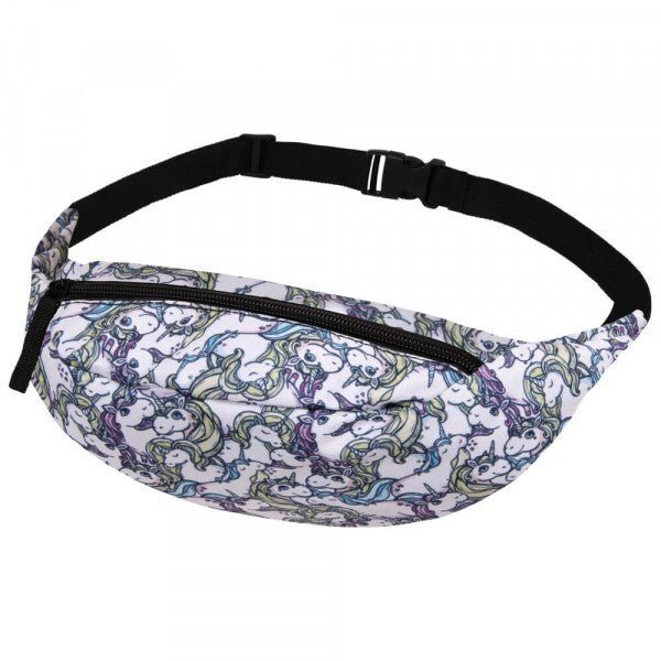 Bauchtasche Hüfttasche Gürteltasche Einhorn Outdoorfür Festival Damen Herren - Easy2sell - Deluxe