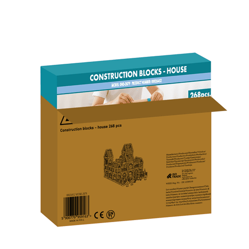 Bausteine - Haus 268 Teile Kruzzel 26452 - Easy2sell - Deluxe