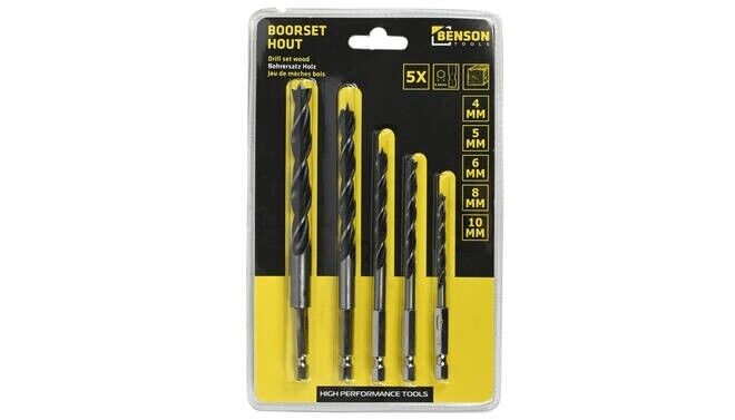 Benson Holzbohrer Set 5 - teilig - Easy2sell - Deluxe