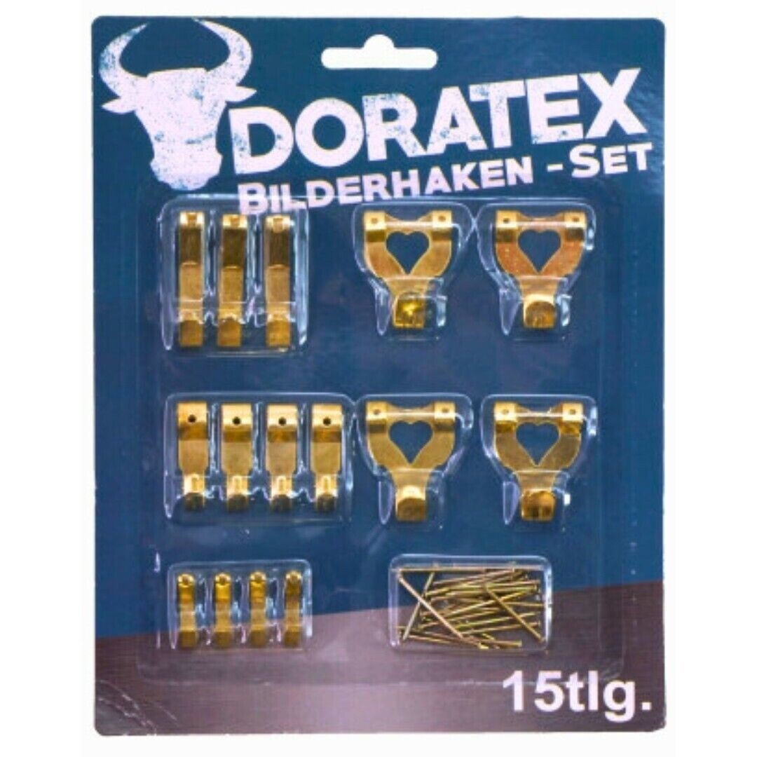 Bilderhaken Bildaufhänger Bilder Haken Aufhänger zum Bild Aufhängen 15 Teilig - Easy2sell - Deluxe