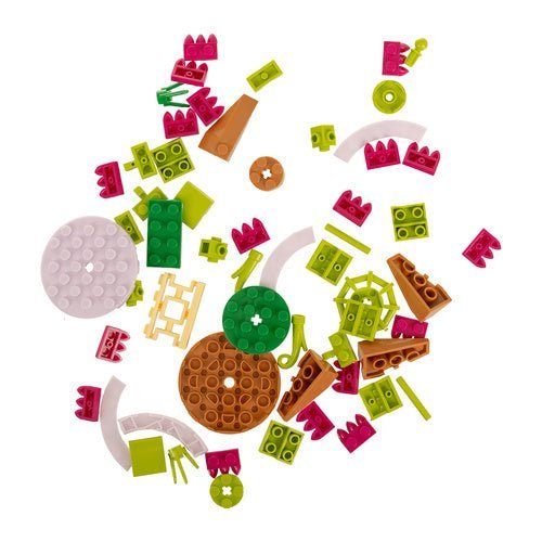Blumen Baukasten Set für Kinder – 172 Teile Kreativspielzeug Mehrfarbig - Easy2sell - Deluxe