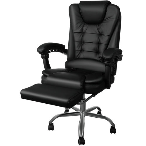 Bürostuhl mit Fußstütze - schwarz Malatec 26195 - Easy2sell - Deluxe