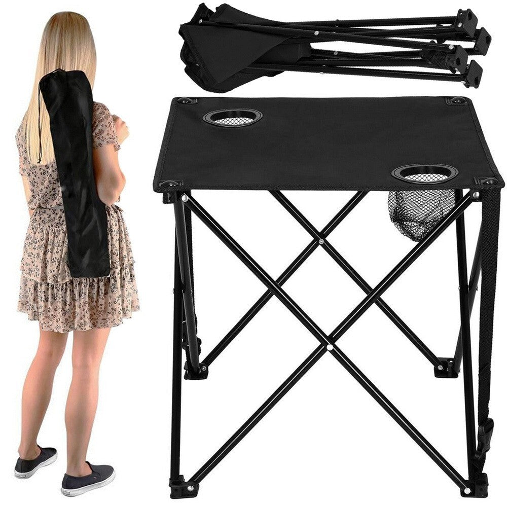 Campingtisch Festivaltisch faltbar & klappbar Angel Tisch Inkl. Tragetasche - Easy2sell - Deluxe