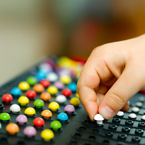 Code Breaker Logikspiel – Brettspiel mit 108 bunten Pins für Kinder - Easy2sell - Deluxe