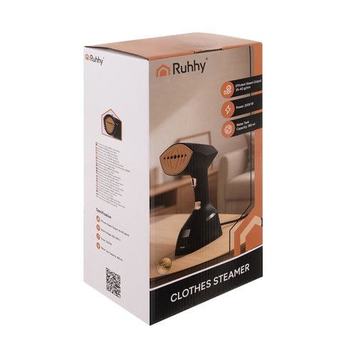 Dampfglätter 2000W Steamer für Kleidung – 360ml Wassertank, Schwarz - Easy2sell - Deluxe