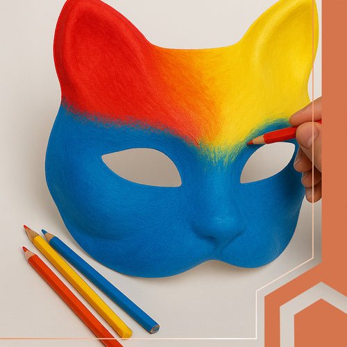 DIY Katzenmaske 10 Stück Ruhhy 26000 - Easy2sell - Deluxe