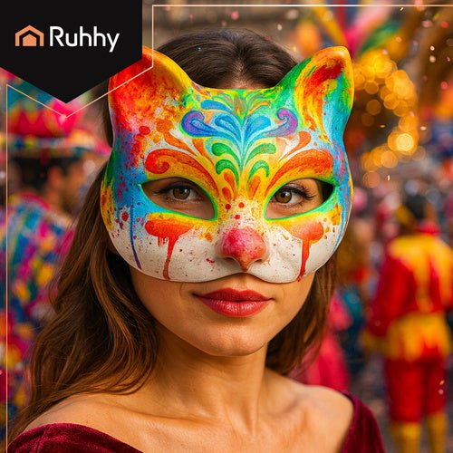 DIY Katzenmaske 10 Stück Ruhhy 26000 - Easy2sell - Deluxe