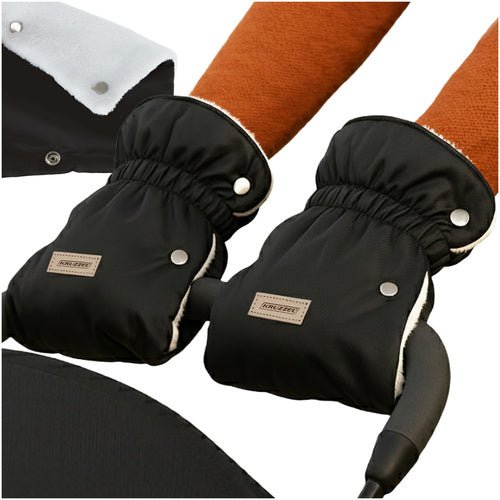 Doppelter Kinderwagenmuff - schwarz Kruzzel 25814 - Easy2sell - Deluxe