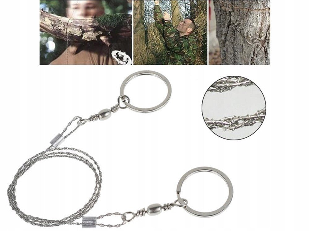 Edelstahl Drahtsäge für Outdoorsurvival - Easy2sell - Deluxe