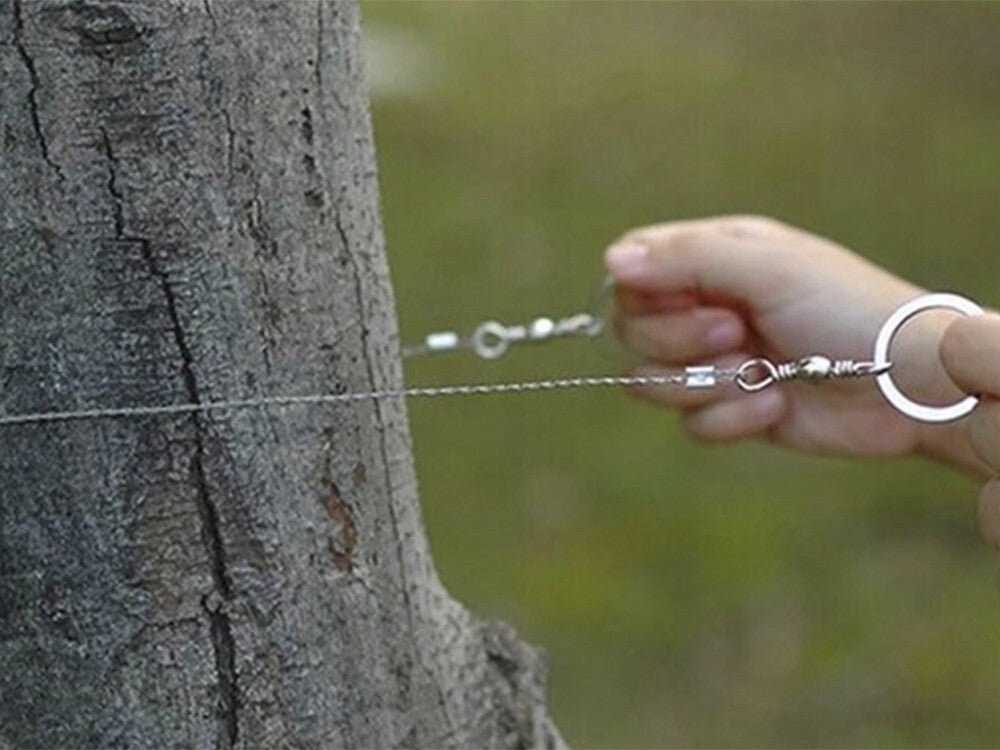 Edelstahl Drahtsäge für Outdoorsurvival - Easy2sell - Deluxe