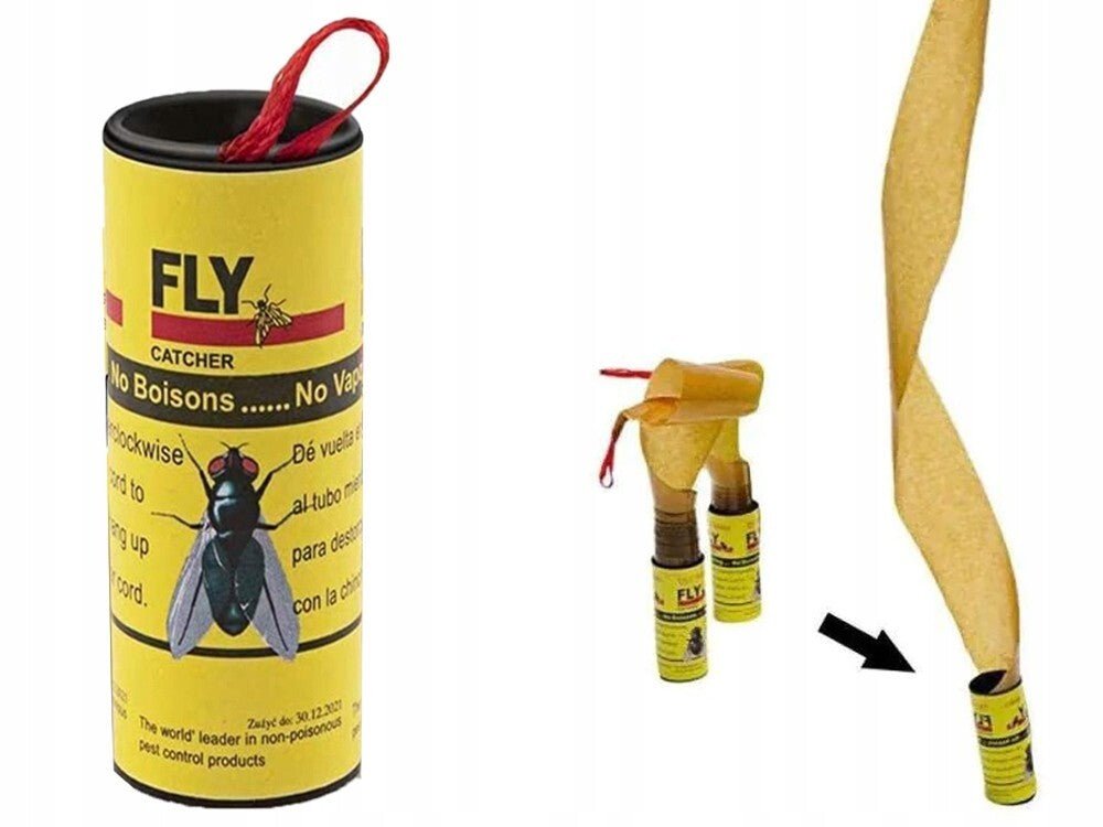 Effektive Klebefalle für Fliegen - Easy2sell - Deluxe