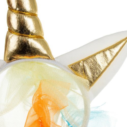 Einhornkostüm für Kinder – 3 - teiliges Set mit Kleid und Flügeln, 122 - 128 cm - Easy2sell - Deluxe