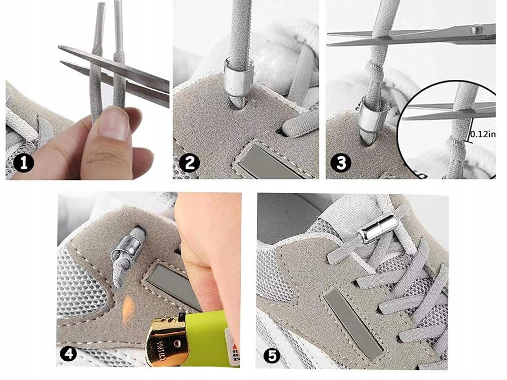 Elastische Schnürsenkel mit Schnellverschluss - Easy2sell - Deluxe