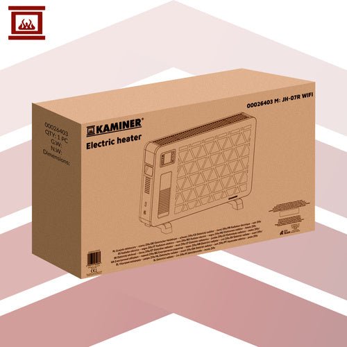 Elektroheizung - schwarzer Ziflo Kaminer 26403 - Easy2sell - Deluxe