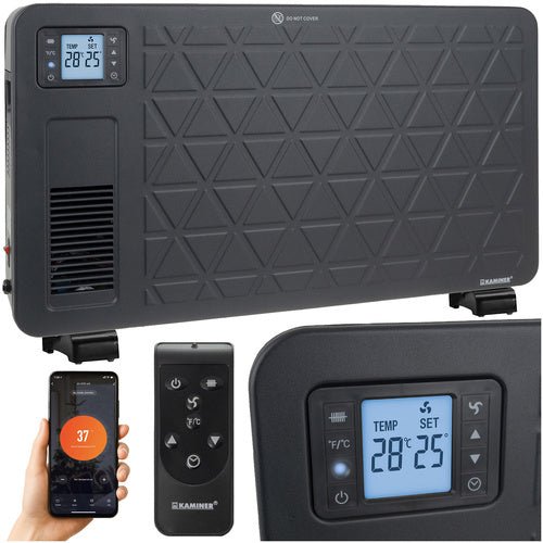 Elektroheizung - schwarzer Ziflo Kaminer 26403 - Easy2sell - Deluxe