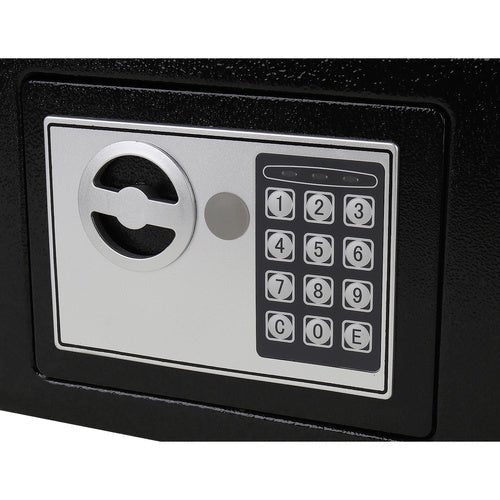 Elektronischer Safe – Heimtresor aus Stahl mit Zahlenschloss, Schwarz - Easy2sell - Deluxe