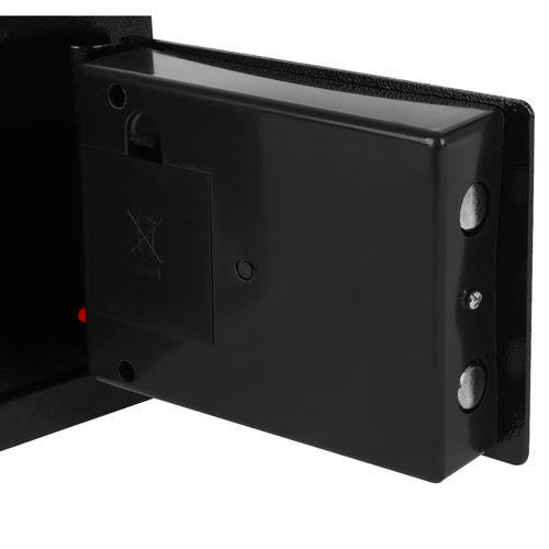 Elektronischer Safe – Heimtresor aus Stahl mit Zahlenschloss, Schwarz - Easy2sell - Deluxe