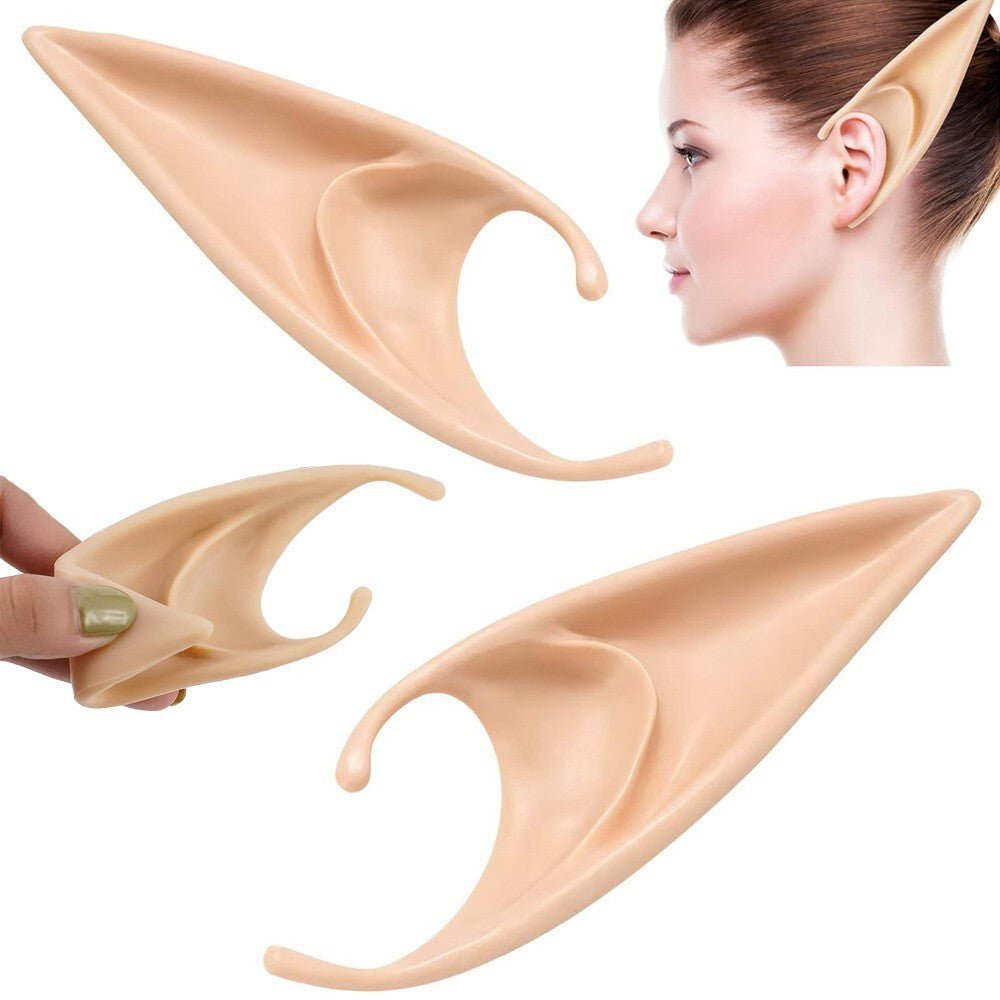Elfenohren Halloween Kostüm für Erwachsene Party Verkleidung Elfen Ohren 2 Stück - Easy2sell - Deluxe