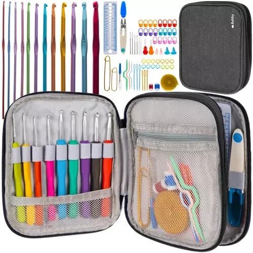 Ergonomisches Häkelnadel - Set 86 - teilig - Easy2sell - Deluxe