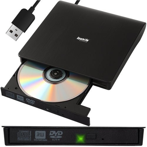 Externes DVD Laufwerk USB 3.0 CD DVD Brenner USB-Brenner Plug & Play für Laptop