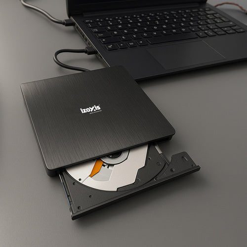 Externes DVD Laufwerk USB 3.0 CD DVD Brenner USB-Brenner Plug & Play für Laptop