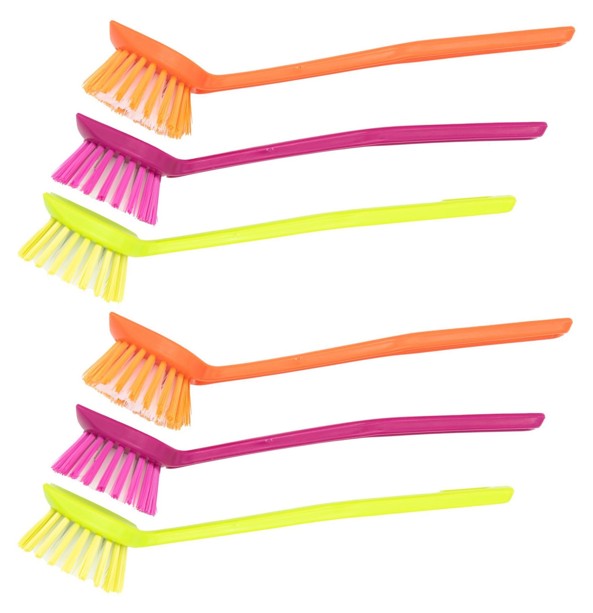 Spülbürste 6er Set Küchenbürste Reinigungsbürste Abwaschbürste Gläserbürste