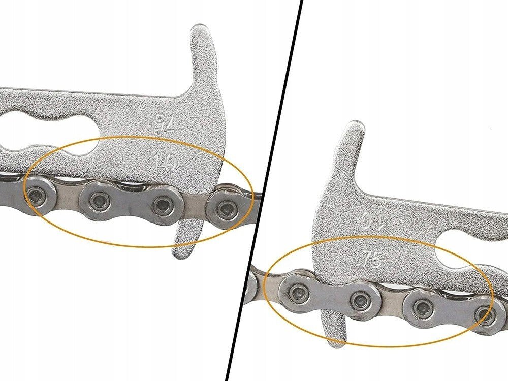 Fahrrad Kettenmesslehre aus Stahl - Easy2sell - Deluxe