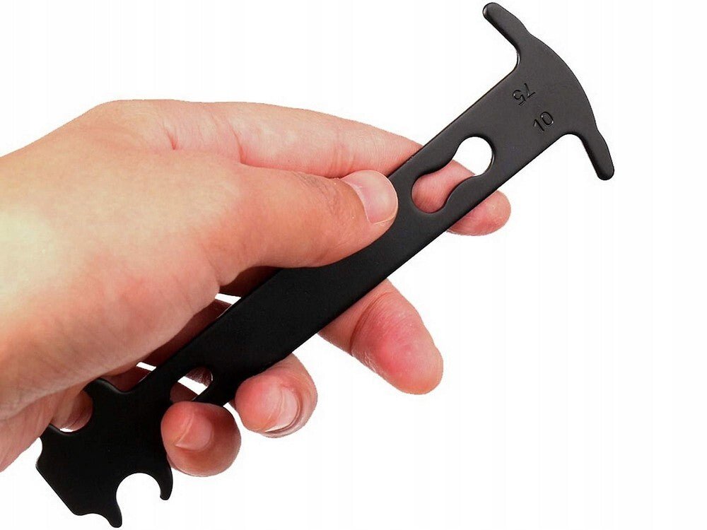 Fahrrad Kettenmesslehre aus Stahl - Easy2sell - Deluxe