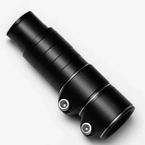 Fahrrad Lenkerverlängerung Adapter 28,6mm – Höhenverstellbar Aluminium Schwarz - Easy2sell - Deluxe